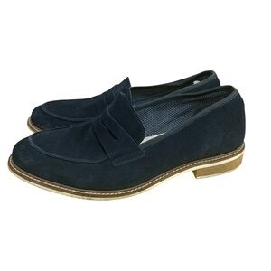 EUC Modern Friction Men’s Elegant Navy Suede Loafers Size 9